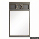 [EUR: Pfino] Portofino Mirror / Charcoal + Gold