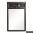 [EUR: Pfino] Portofino Mirror / Wrought Iron + Gold