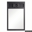 [EUR: Pfino] Portofino Mirror / Wrought Iron + Silver