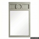[EUR: Pfino] Portofino Mirror / Blue Lagoon + Silver