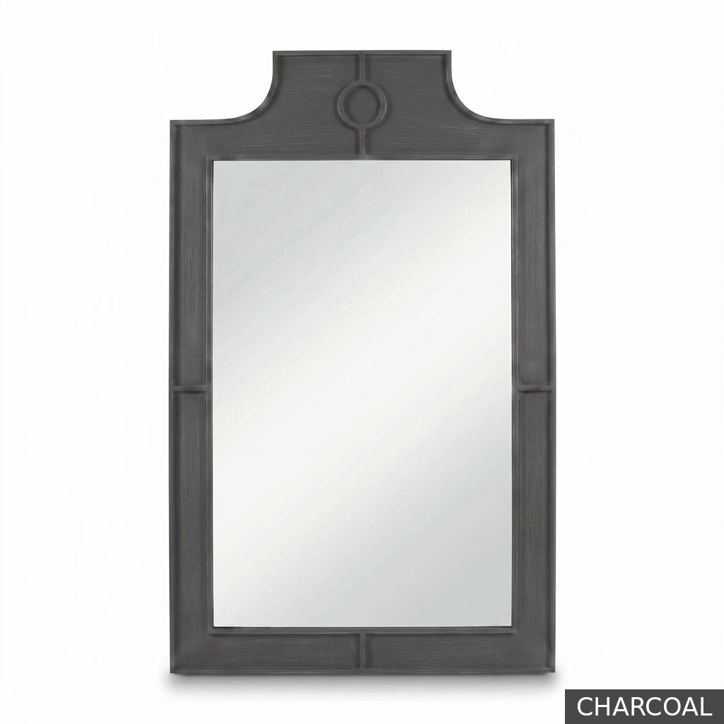 [EUR: Mayf] Mayfair Mirror  / Charcoal + NO Accent Colour Required