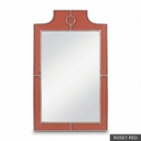 [EUR: Mayf] Mayfair Mirror  / Rosey Red + Silver