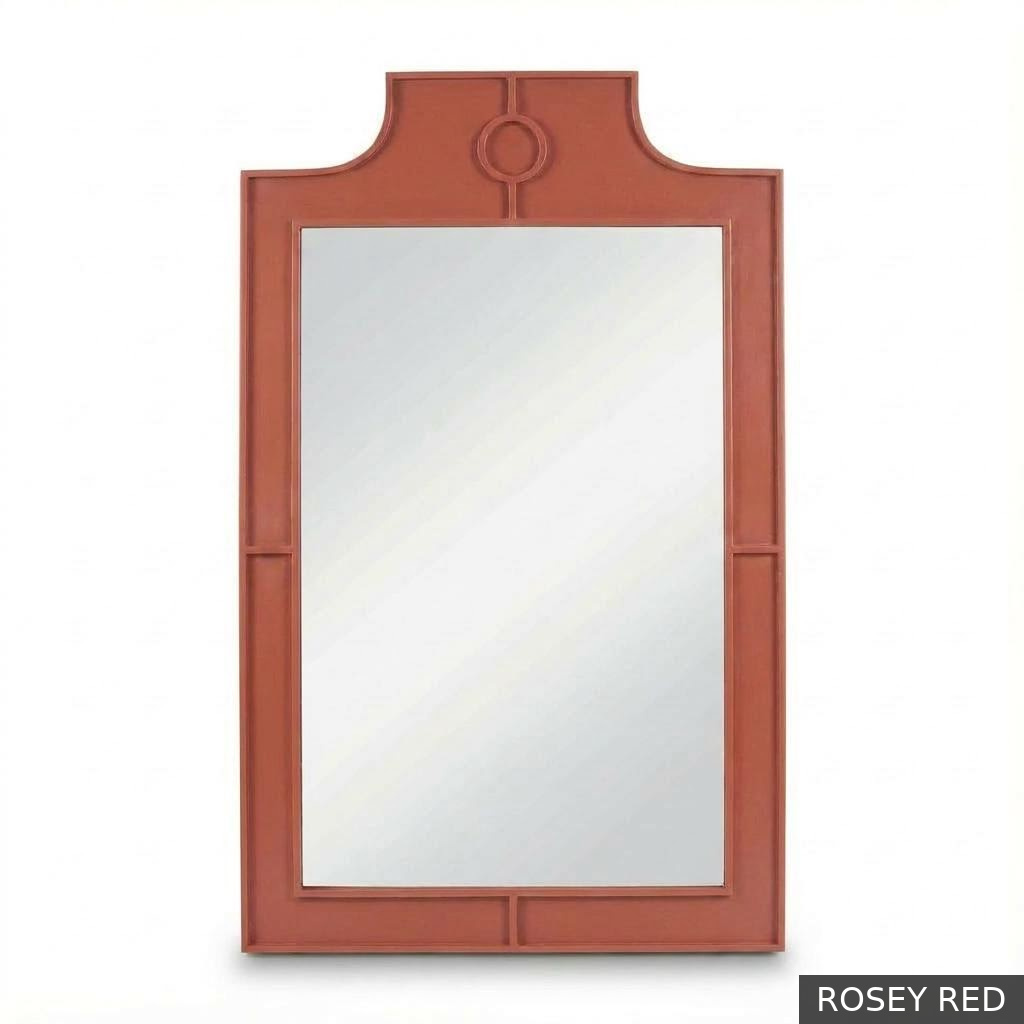 [EUR: Mayf] Mayfair Mirror  / Rosey Red + NO Accent Colour Required