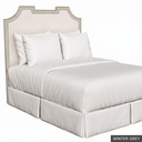 [EUR: IsabQHB] Isabelle Queen Headboard   / Winter Grey + Gold