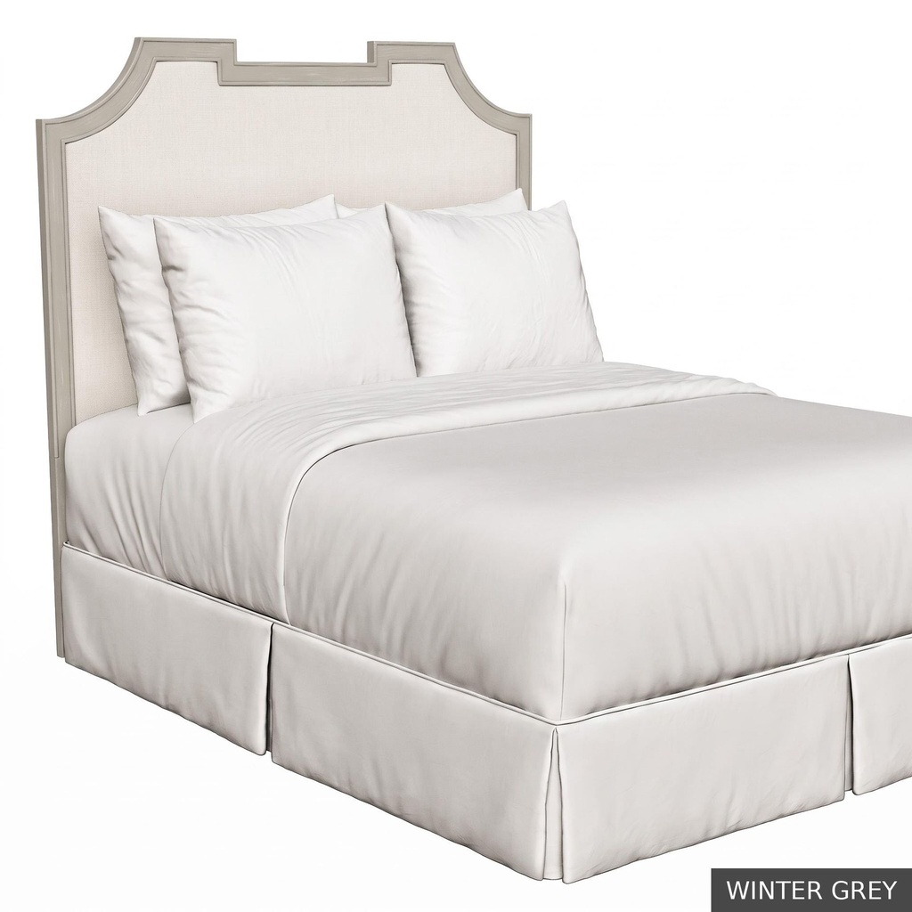 [EUR: IsabQHB] Isabelle Queen Headboard   / Winter Grey + NO Accent Colour Required