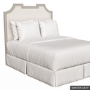 [EUR: IsabQHB] Isabelle Queen Headboard   / Winter Grey + NO Accent Colour Required