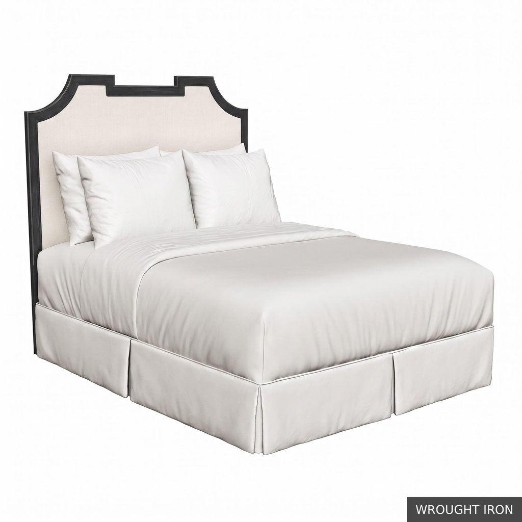 [EUR: IsabQHB] Isabelle Queen Headboard   / Wrought Iron + NO Accent Colour Required