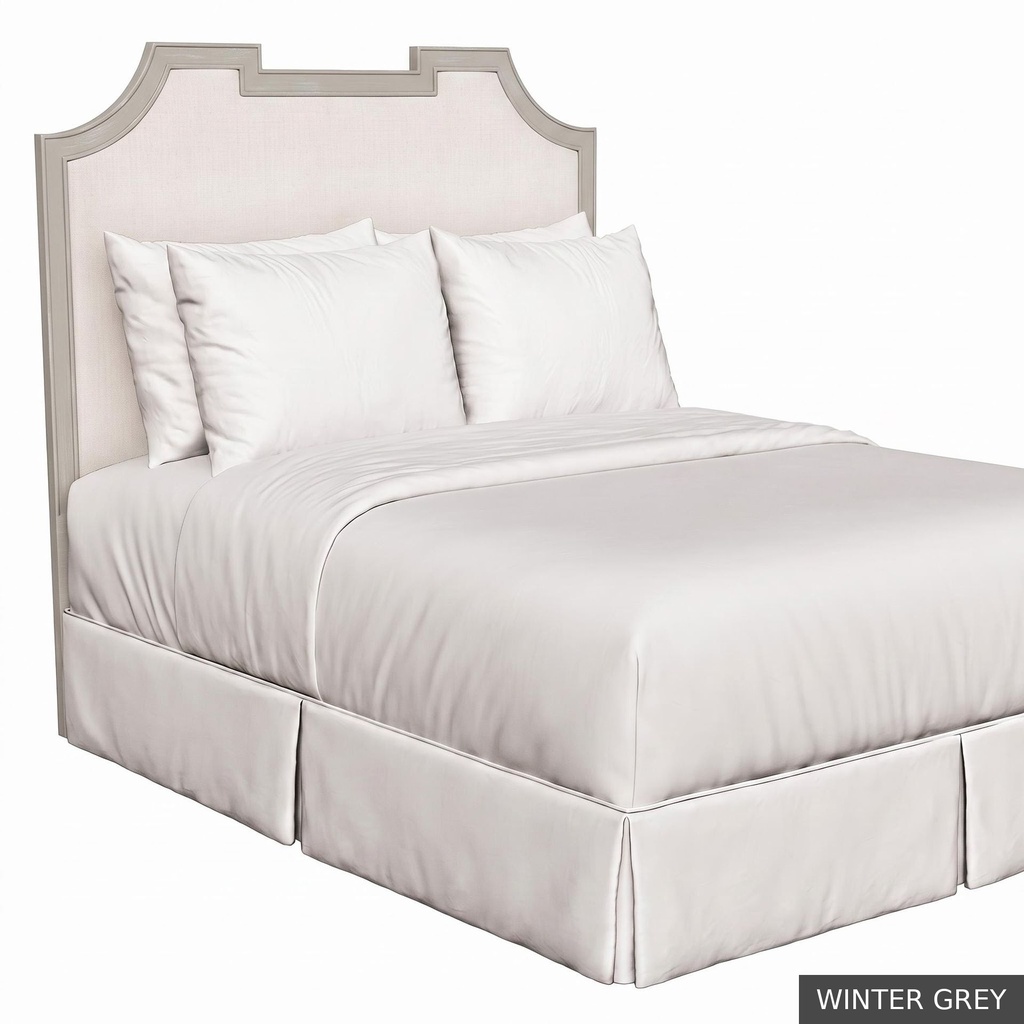 [EUR: IsabQHB] Isabelle Queen Headboard   / Winter Grey + NO Accent Colour Required
