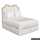 [EUR: IsabQHB] Isabelle Queen Headboard   / Blue Lagoon + Gold