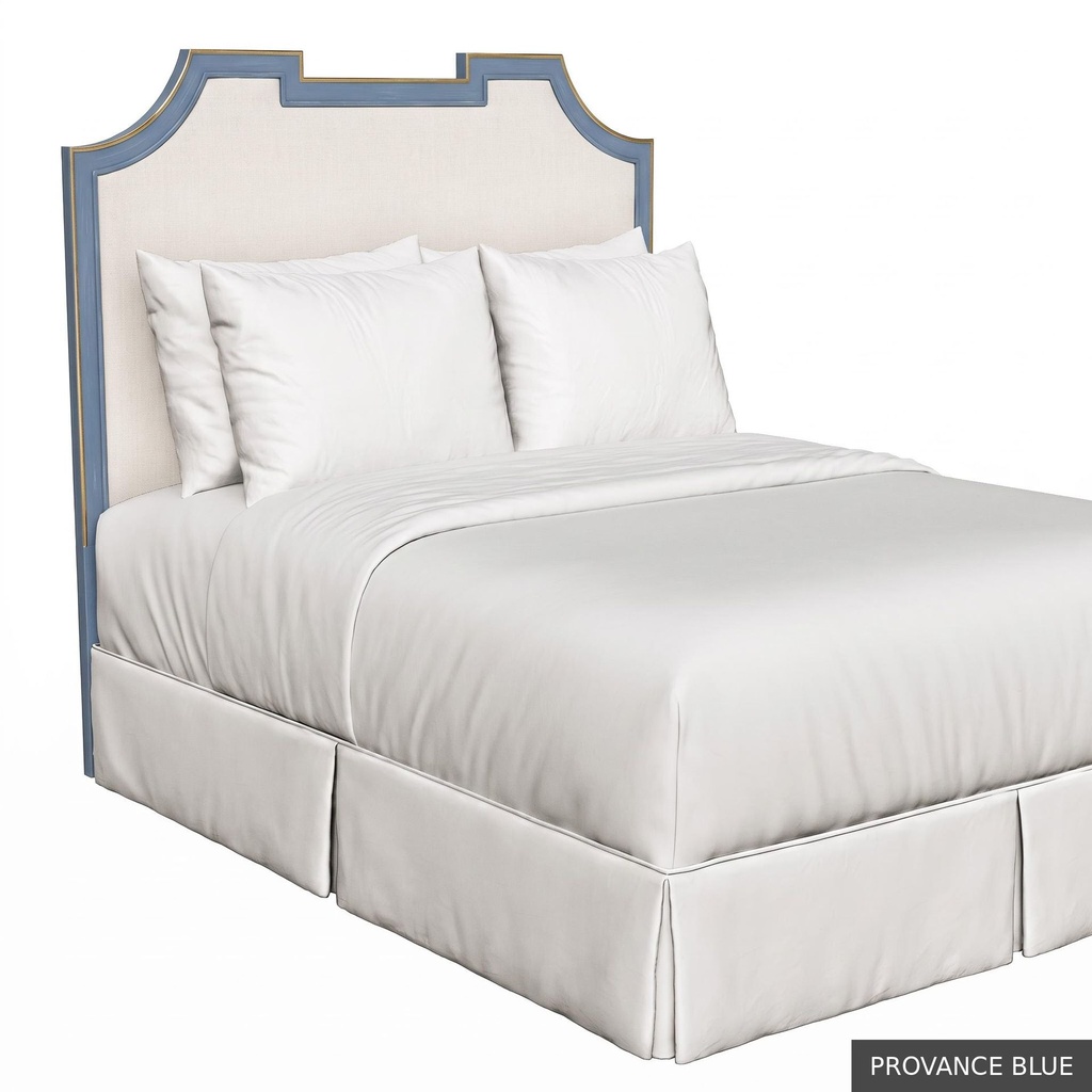 [EUR: IsabQHB] Isabelle Queen Headboard   / Provance Blue + Gold