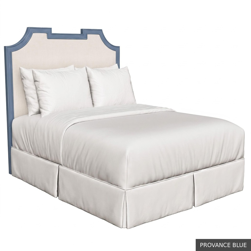 [EUR: IsabQHB] Isabelle Queen Headboard   / Provance Blue + NO Accent Colour Required