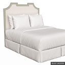 [EUR: IsabKHB] Isabelle King Headboard / Blue Lagoon + Gold