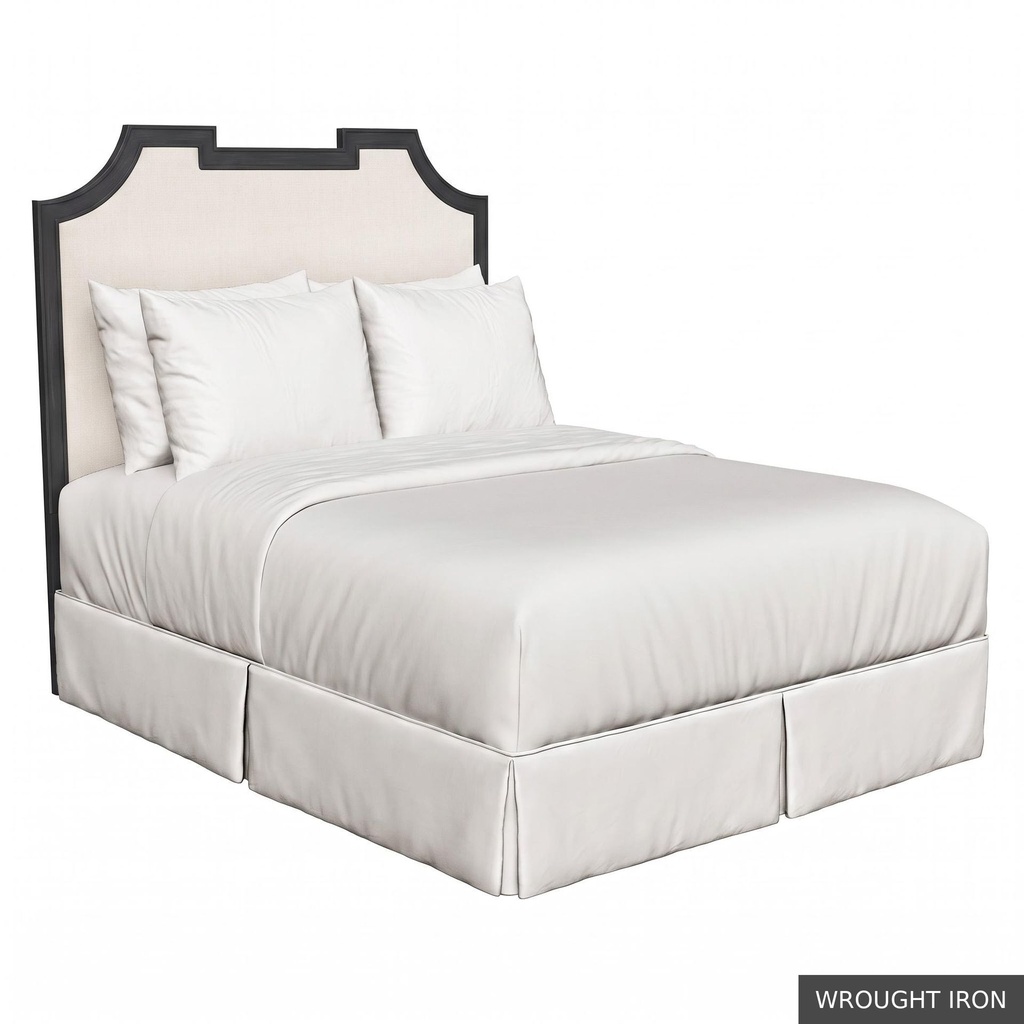 [EUR: IsabKHB] Isabelle King Headboard / Wrought Iron + NO Accent Colour Required