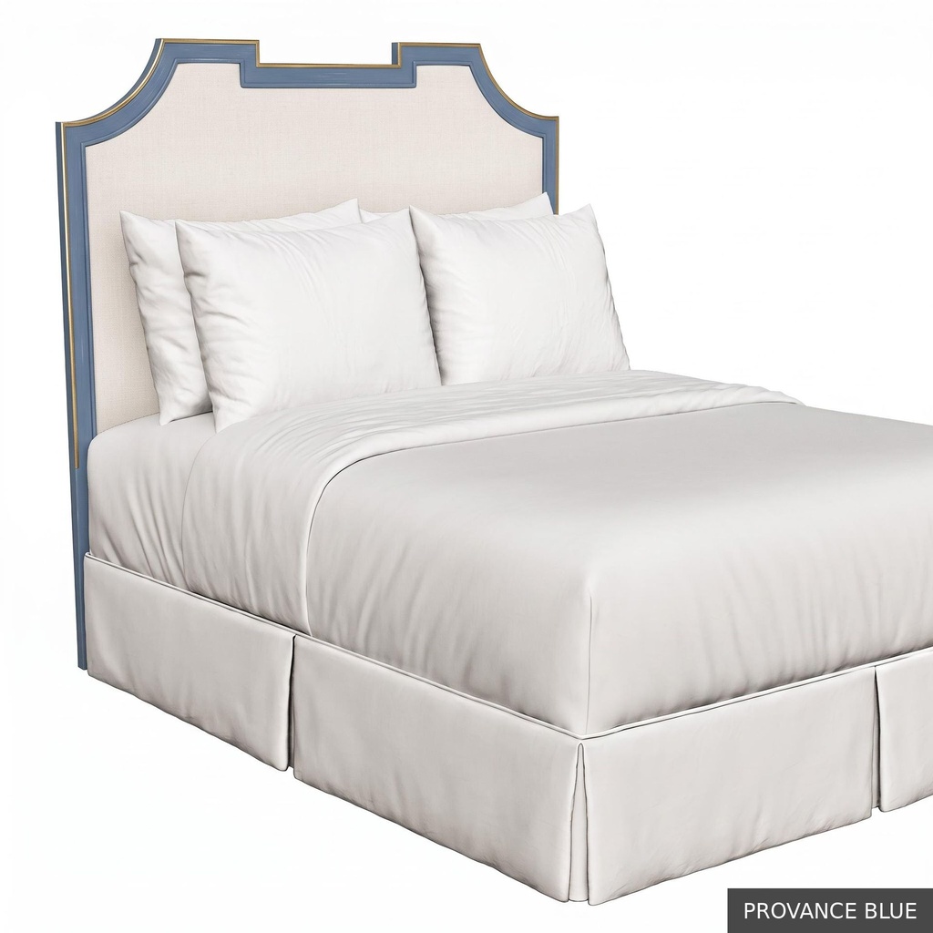 [EUR: IsabKHB] Isabelle King Headboard / Provance Blue + Gold
