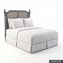 [EUR: BayKHB] Bay - King Headboard   / Charcoal