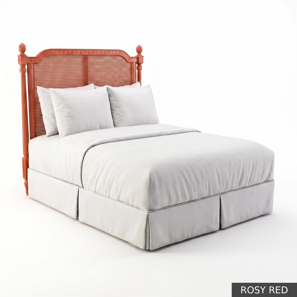 [EUR: BayKHB] Bay - King Headboard   / Rosy Red