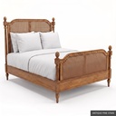[EUR: BayQBED] Bay - Queen Bed  / Antique Pine Stain