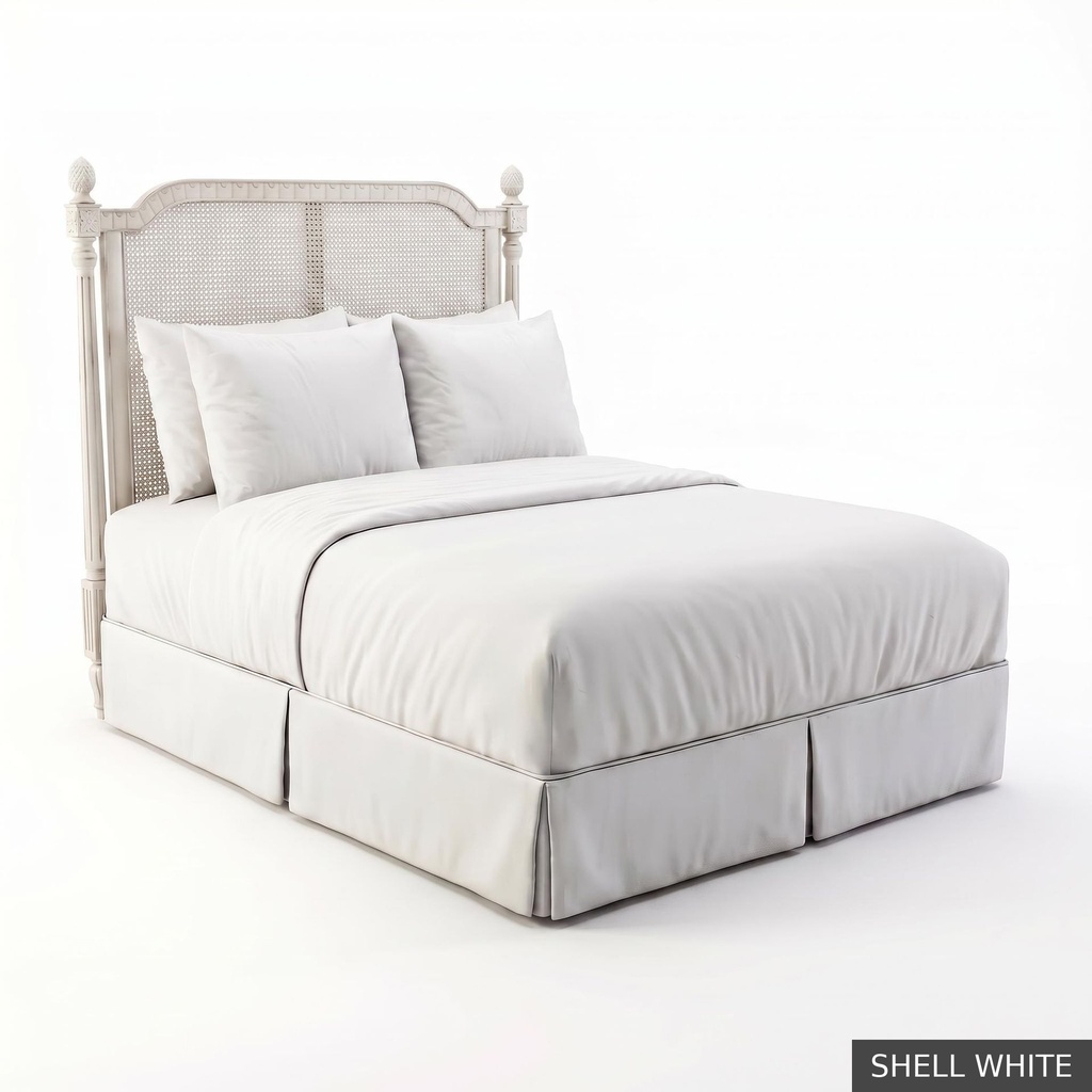 [EUR: BayQHB] Bay - Queen Headboard    / Shell White