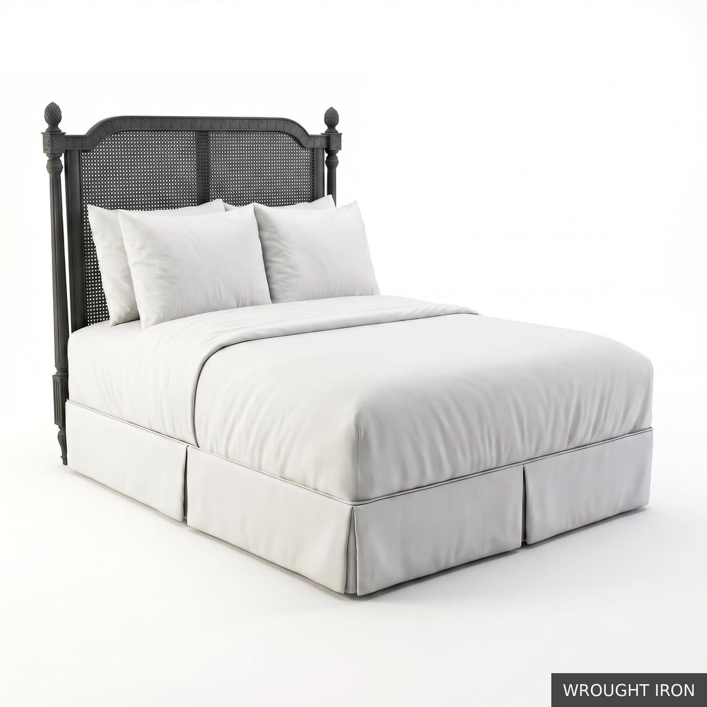 [EUR: BayQHB] Bay - Queen Headboard    / Wrought Iron