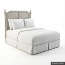 [EUR: BayQHB] Bay - Queen Headboard    / Winter Grey