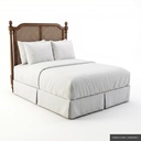 [EUR: BayQHB] Bay - Queen Headboard    / French Stain ( Standard )