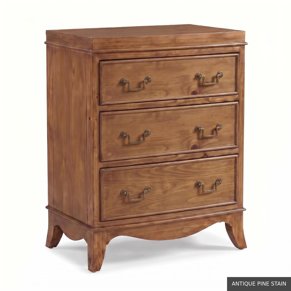 [EUR: Amel] Amelia Side Table / Antique Pine Stain