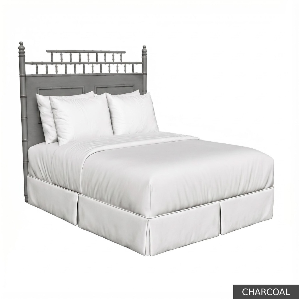 [EUR: CantKHB] Canton - King Headboard / Charcoal