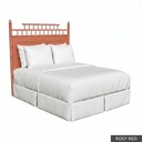 [EUR: CantQHB] Canton - Queen Headboard   / Rosy Red