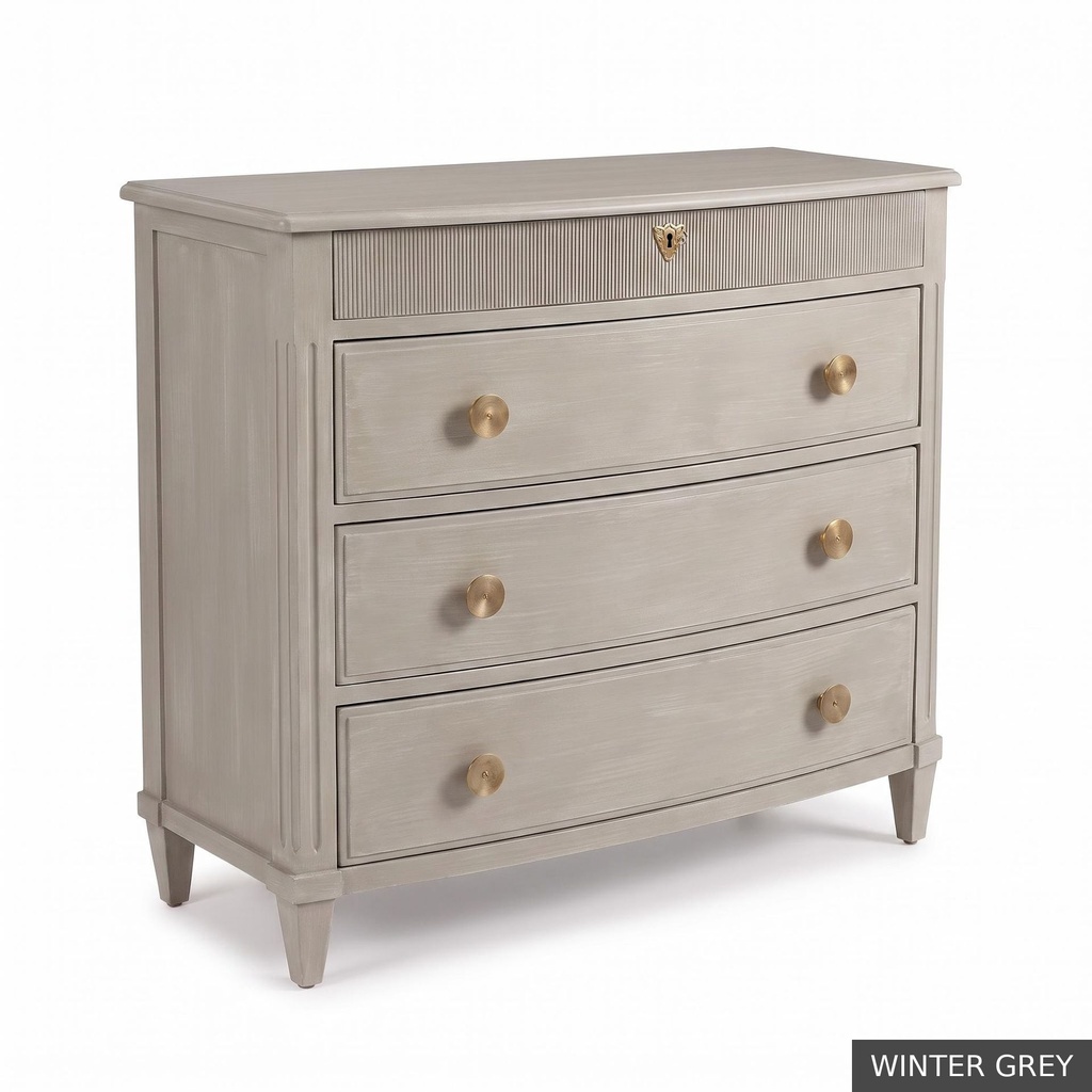 [SIG: BishP] Bishop Painted Chest / Winter Grey