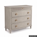 [SIG: BishP] Bishop Painted Chest / Winter Grey