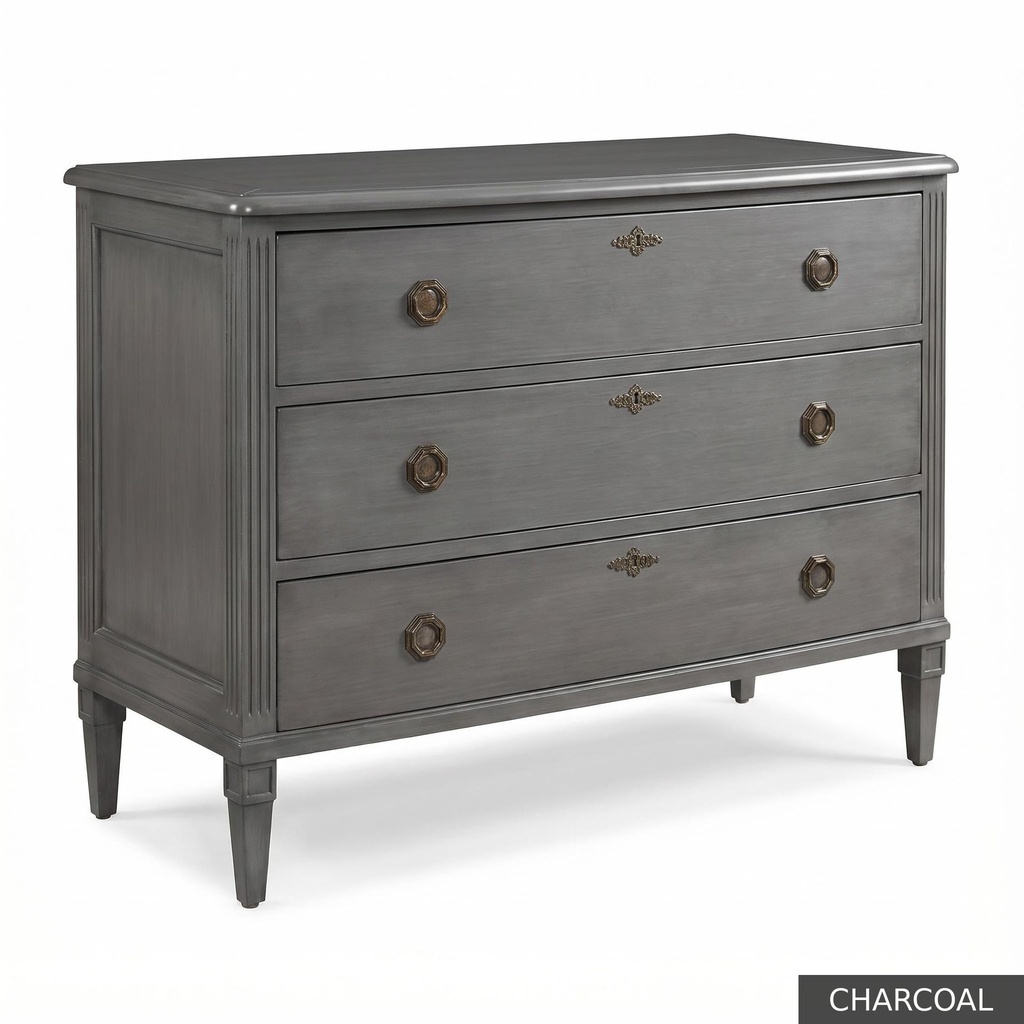 [EUR: Andr] Andrews Chest     / Charcoal