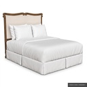 [EUR: BarnKHB] Barnard - King Headboard   / French Stain ( Standard ) + Gold