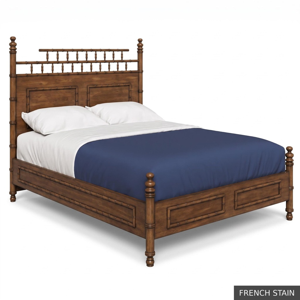 Canton - Queen Bed / French Stain