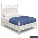 Canton - Queen Bed / Shell White ( Standard )