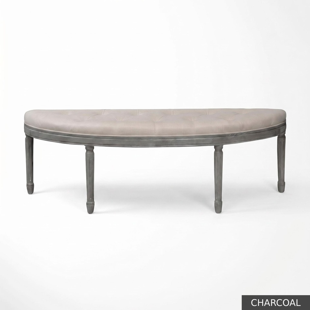 [LOFT: Canz] Canzo Bench / Charcoal