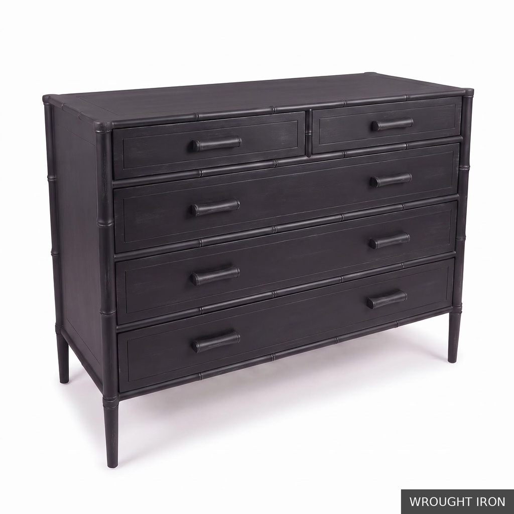 Charlotte Chest / Wrought Iron
