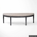 [LOFT: Canz] Canzo Bench / Wrought Iron