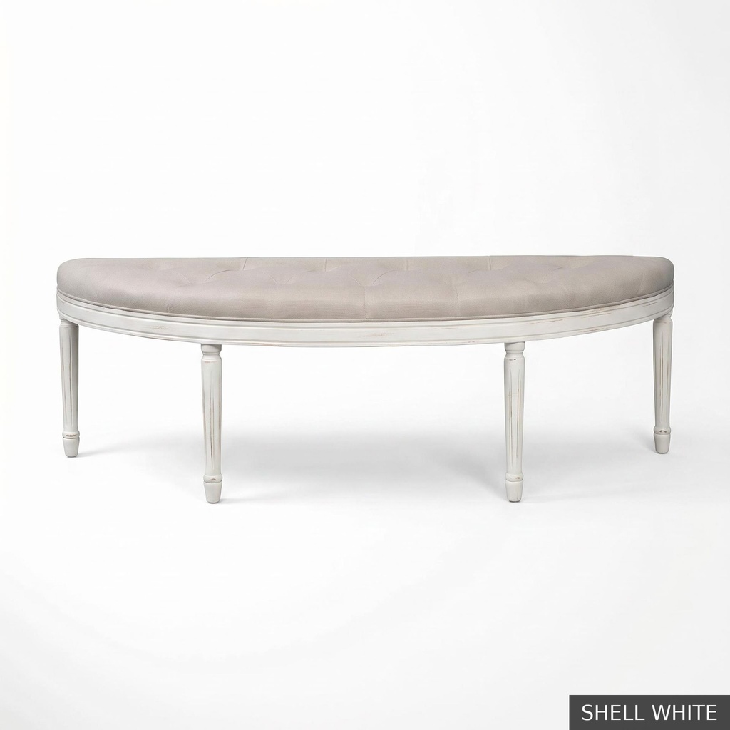 [LOFT: Canz] Canzo Bench / Shell White