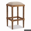 [EUR: ClovB] Clover Bar Stool / Antique Pine Stain