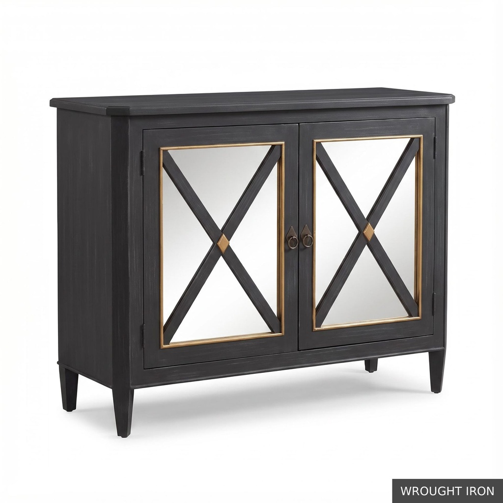 [EUR: Gree] Greene Cupboard    / Wrought Iron + Gold