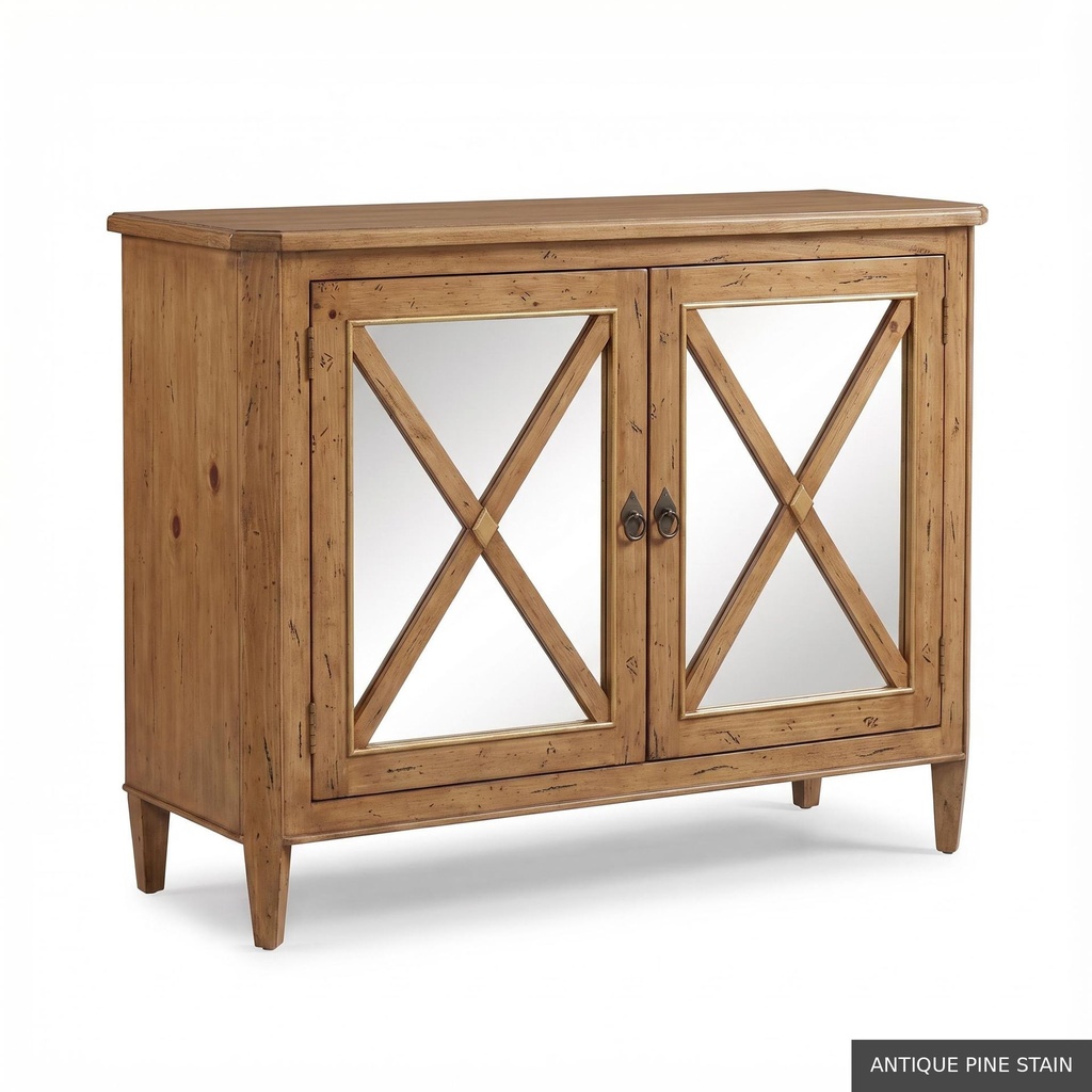 [EUR: Gree] Greene Cupboard    / Antique Pine Stain + Gold