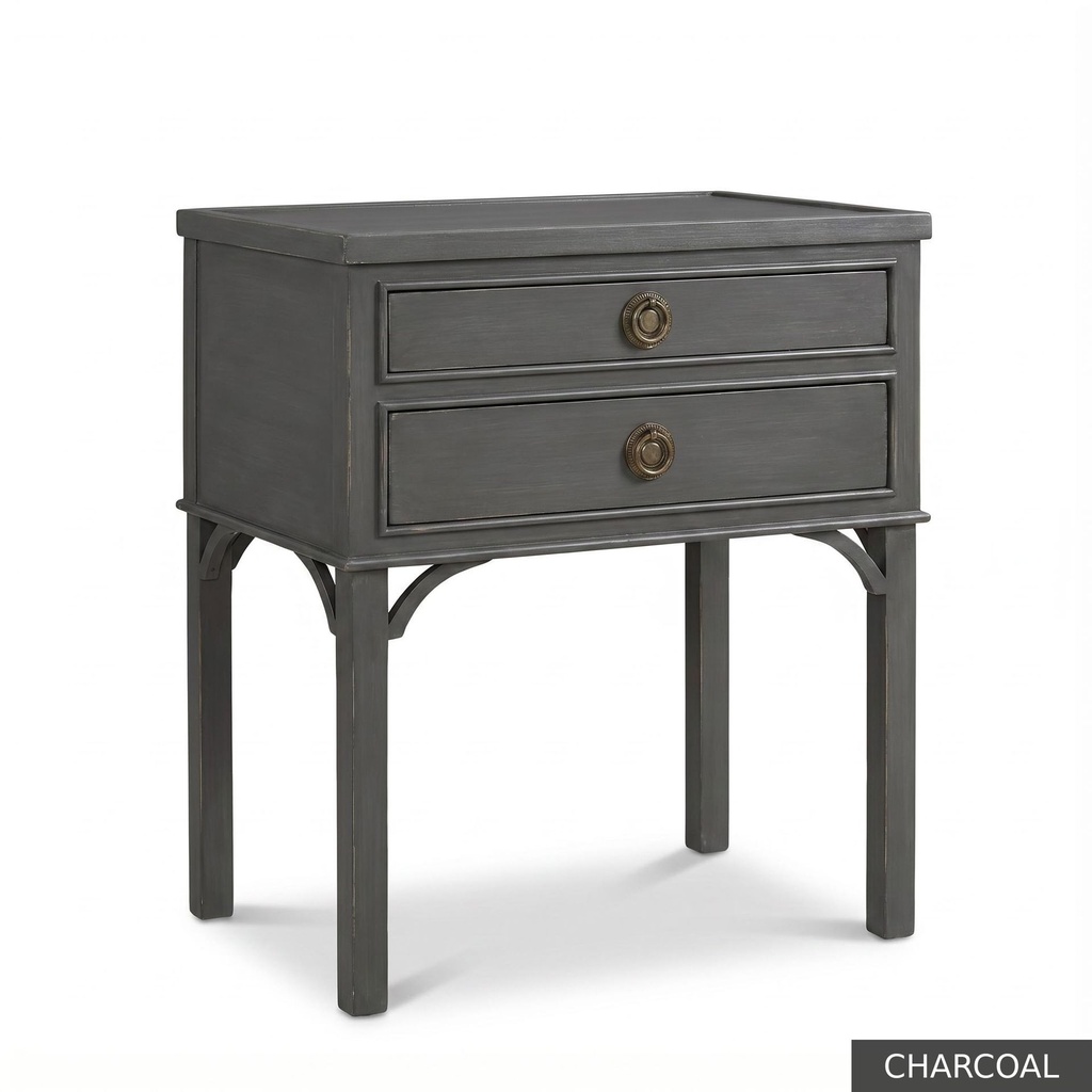 [EUR: Inga] Inga Side Table / Charcoal
