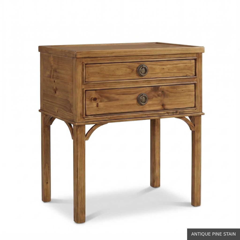 [EUR: Inga] Inga Side Table / Antique Pine Stain