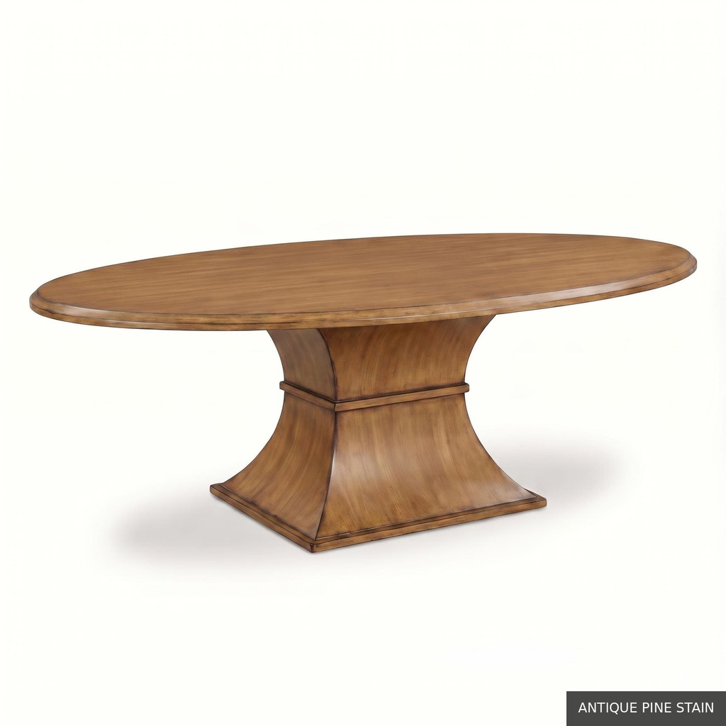 Hudson Oval Table - 72" / Antique Pine Stain