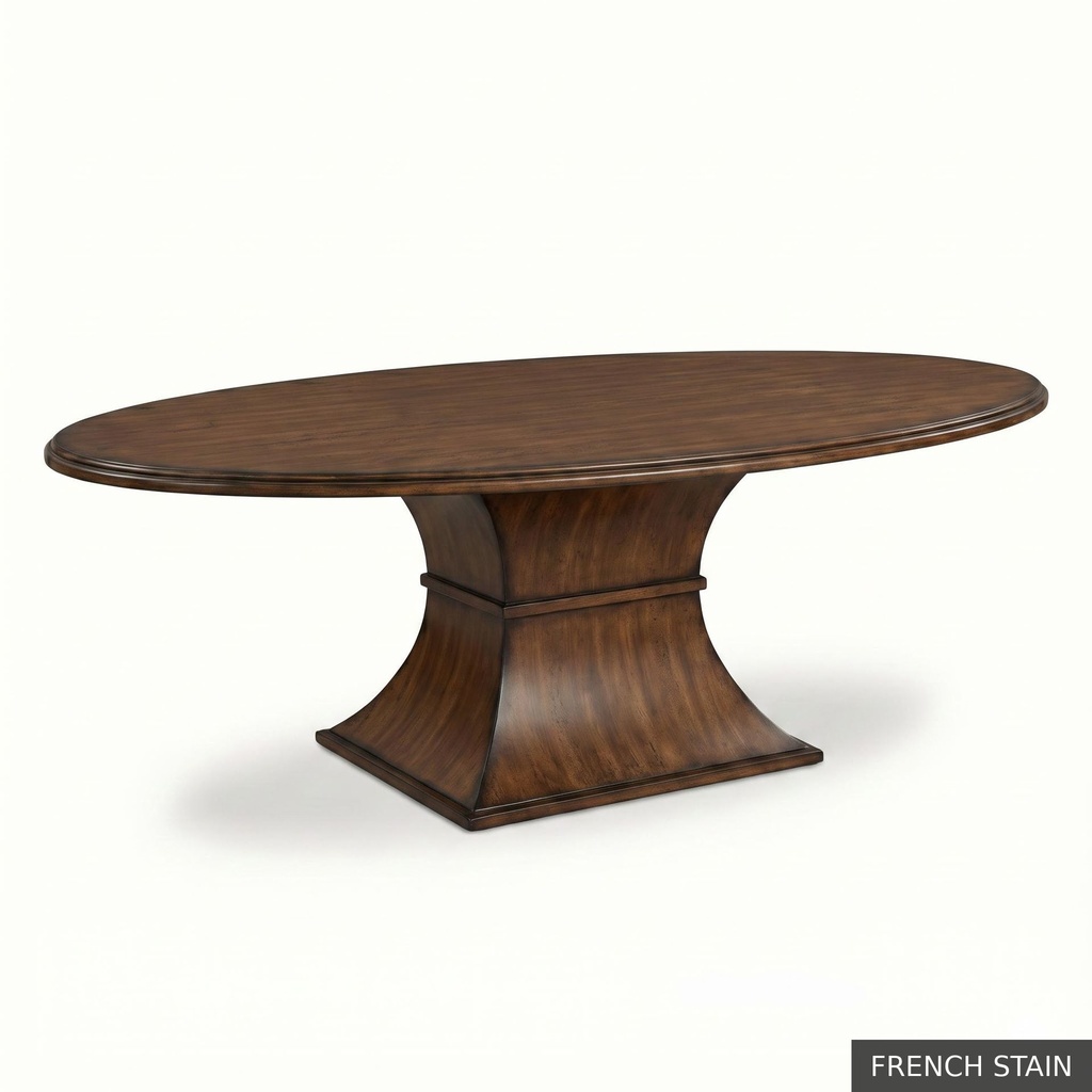 Hudson Oval Table - 72" / French Stain