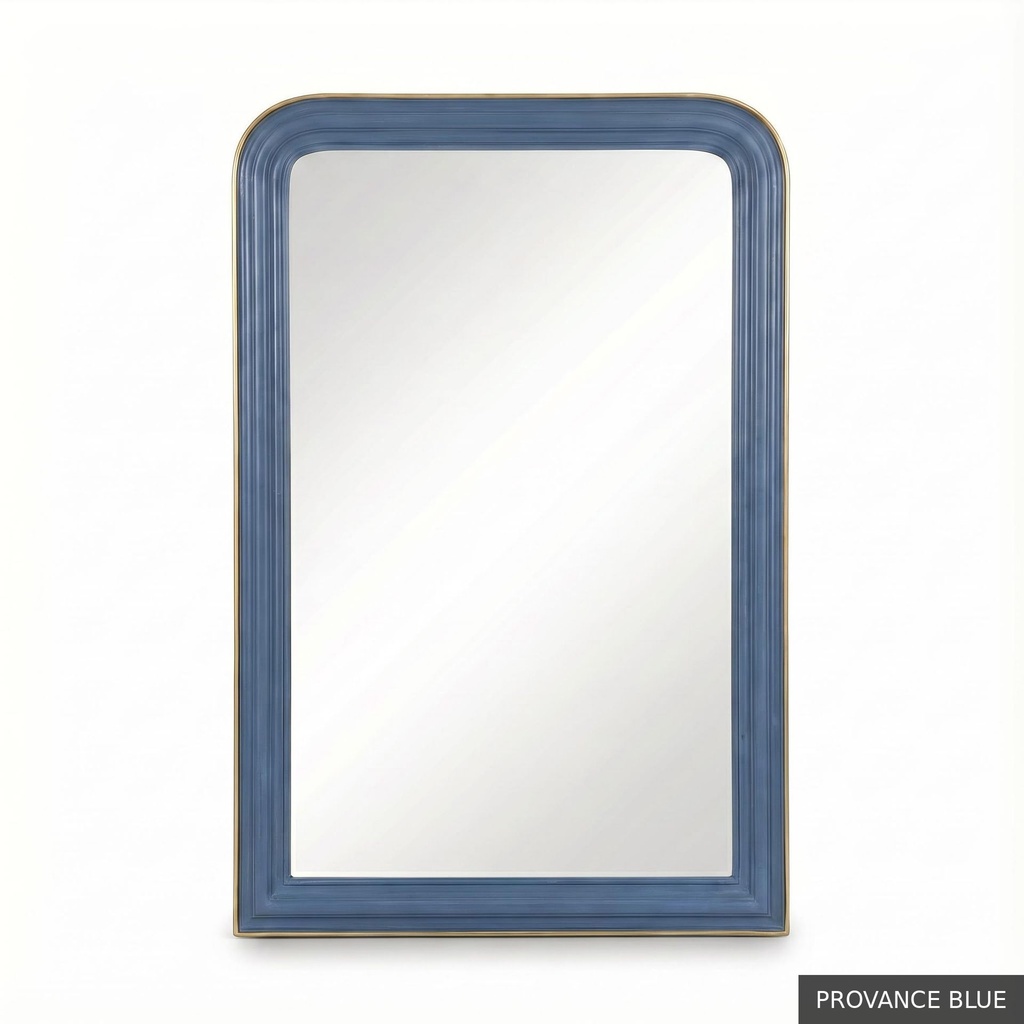 [EUR: Loui] Louis Mirror  / Provance Blue + Gold