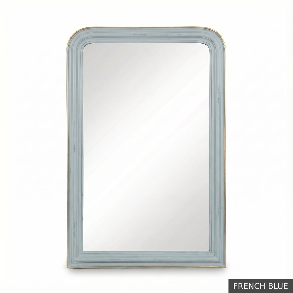 [EUR: Loui] Louis Mirror  / French Blue + Gold