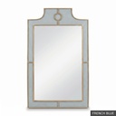[EUR: Mayf] Mayfair Mirror  / French Blue + Gold