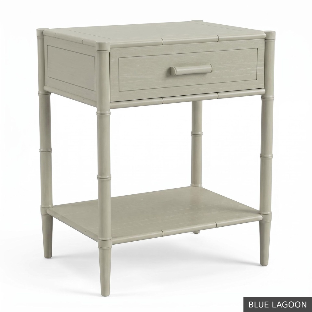 Tisbury Side Table / Blue Lagoon