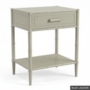 Tisbury Side Table / Blue Lagoon
